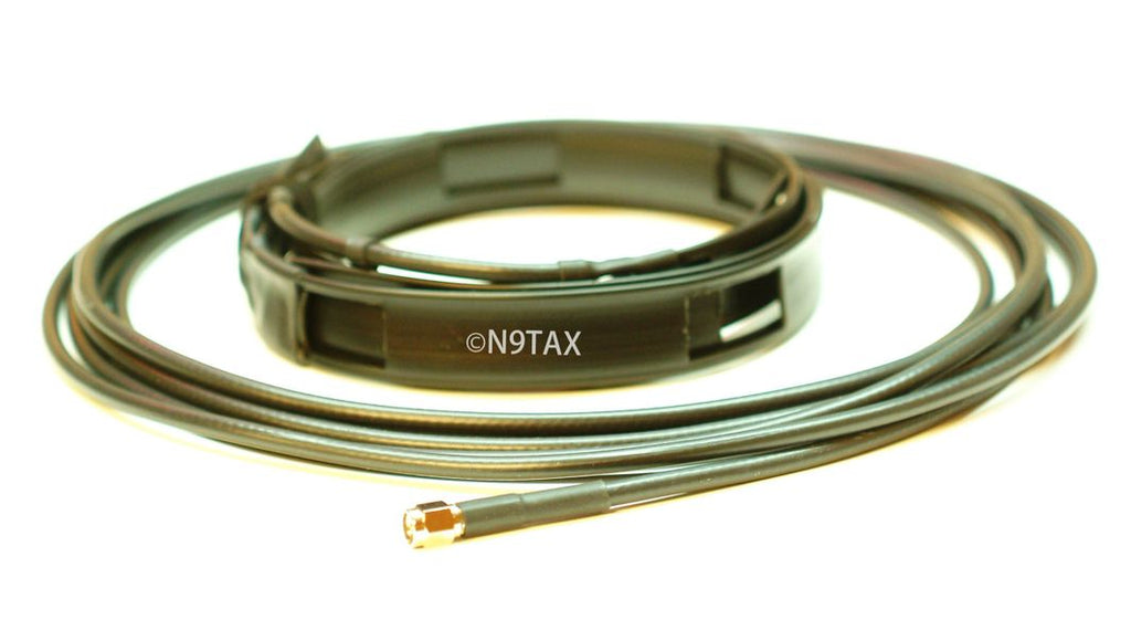 Single band Slim Jim Antenna with integrated 10' or 16' Cable.