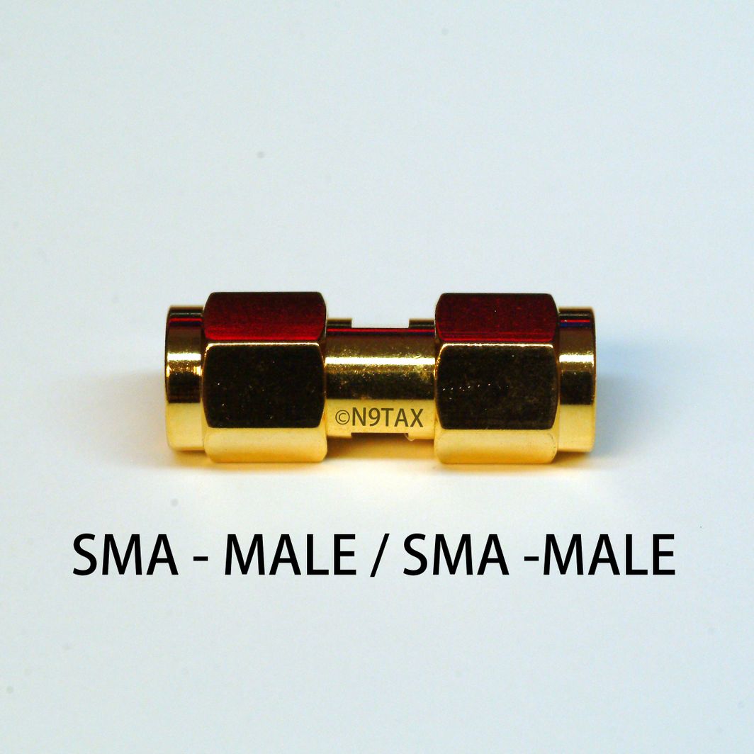 SMA Male to SMA Male Adapter