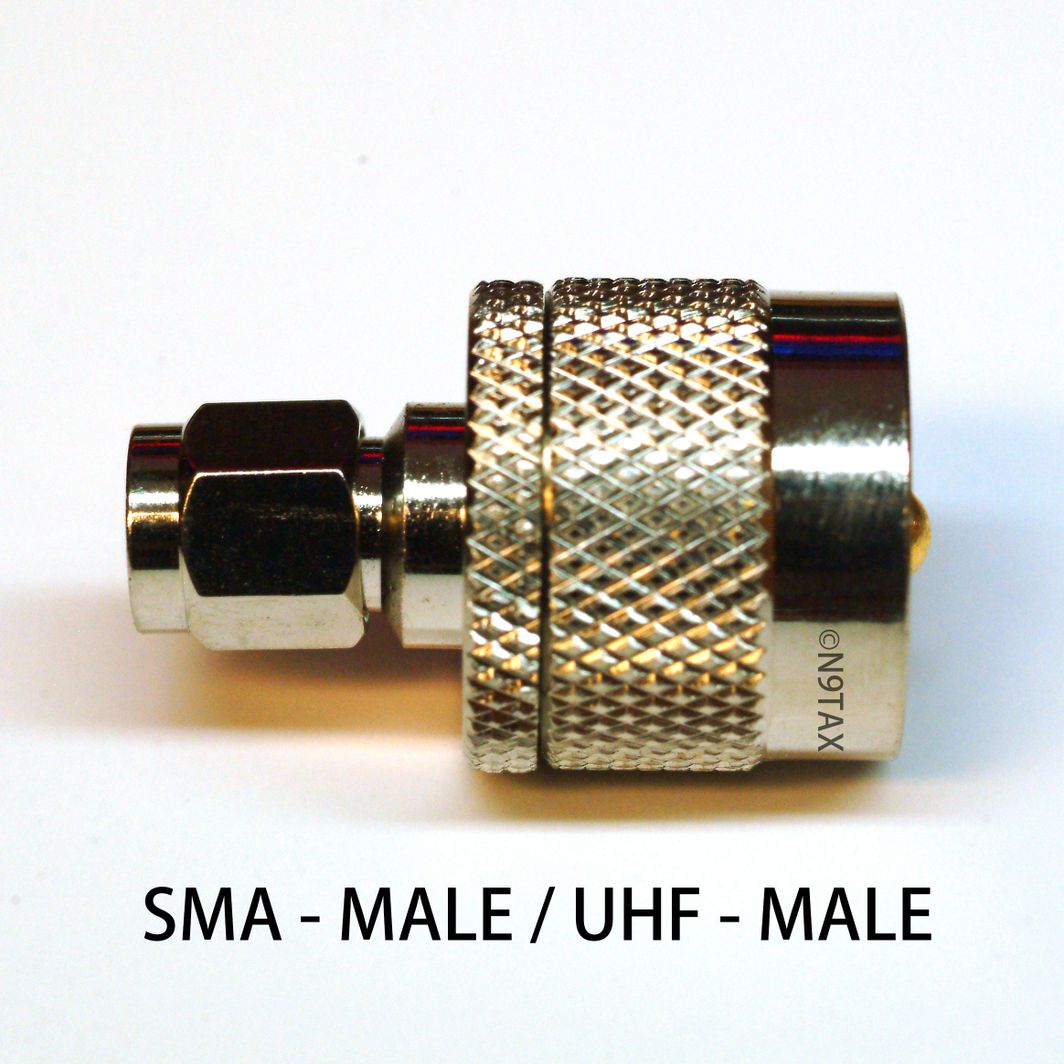 SMA Male to UHF Male Adapter